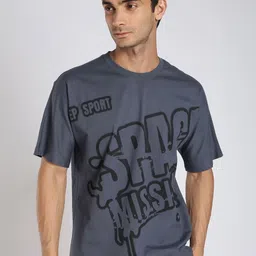 Xtep Typography Printed GO-DRY Cotton T-shirt image 4