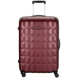 Kamiliant by American Tourister Spectrum Red 8 Wheels Medium Hard Cabin Trolley Bag-image-2