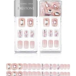 Dashing Diva MAGICPRESS Hestia Fake Artificail Full Peel Off Nails image 2