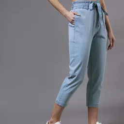 Miss Chase Blue Cotton High Rise Jeans image 3