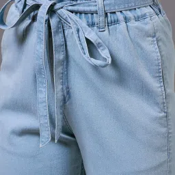 Miss Chase Blue Cotton High Rise Jeans image 5