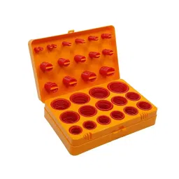 Kesaria O-Ring Repair Kit with Box Silicon Rubber Leak Proof Red for Plumbing, Machine & Geyser Repair, 5C-image-62