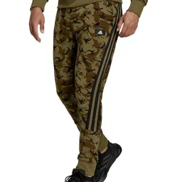 adidas Multicolor Cotton Trackpants image 1