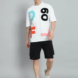 Griffel White Cotton Loose Fit Printed Co-Ord Set-picture-21