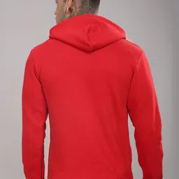 ADRO Men Printed Hooded Sweatshirt image 4