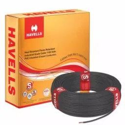 Havells Life Guard 1.5 Sq.mm 1 Core Flame Retardant Low Smoke Halogen Flexible Cable Black (200 m)-picture-21