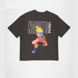 Pantaloons Junior Boys Typography Printed Applique T-shirt-picture-38