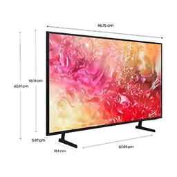 samsung 1.08 m (43) crystal uhd due76 4k smart tv (2024) 43 image 1