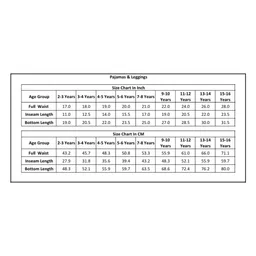 Ariel Cotton Knit Pack Of 3 Unicorn & Floral Printed Leggings - Orange Black & Blue image 2