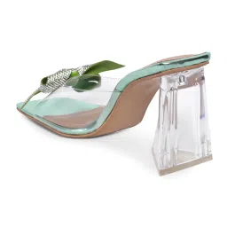 Moda-X Women's Green Ethnic Sandals image 5