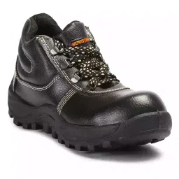 PRIMA Steel Toe Safety Shoes PVC Sole UK 6 Black Booster-picture-38