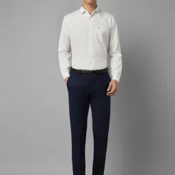 Allen Solly Beige Cotton Slim Fit Printed Shirt image 5