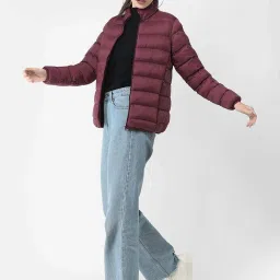 Crimsoune Club Maroon Padded Jacket image 5
