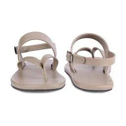 planet paaduks Paaduks Men's Hiver Beige Back Strap Sandals image 5