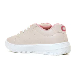 khadim Pro by Khadims Women's Cream Sneakers image 5