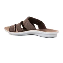 Khadim Men's Brown Toe Ring Sandals image 5