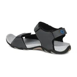 khadim Pro by Khadims Men's Grey Floater Sandals image 5