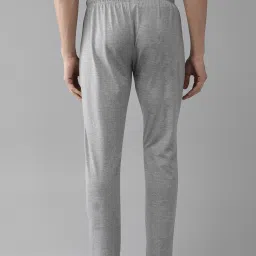 Hubberholme Grey Slim Fit Printed Trackpants image 2