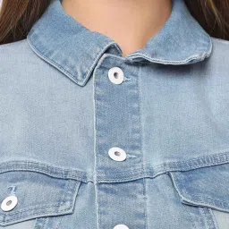 Pepe Jeans Light Blue Regular Fit Jacket image 5