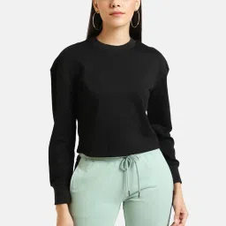 Kazo Black Regular Fit Sweatshirt image 1