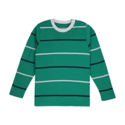 Proteens Kids Green Cotton Printed T-Shirt-image-85