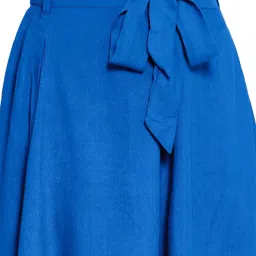 PATRORNA Dark Blue Above Knee Skirt image 5