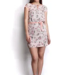 Belle Fille Multicolor Floral Print Dress-picture-20
