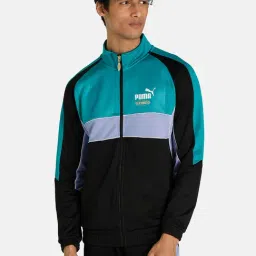 Puma Multicolor Full Sleeves Mock Collar Jacket-picture-25