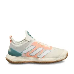 Adidas Women's adizero Ubersonic 4 W Parley Cream Tennis Shoes-image-12