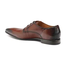 Ruosh Men's Tan Derby Shoes image 5