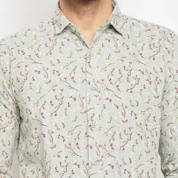 Duke Pista Cotton Slim Fit Printed Shirt image 5