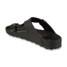 Carlton London Men's Black Flip Flops image 5