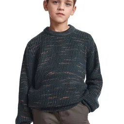 RARE ONES Boys Abstract Printed Round Neck Long Sleeves Pullover-image-90