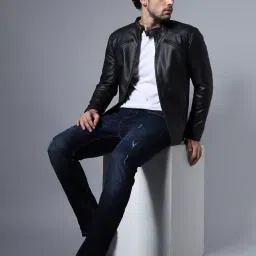 High Star Dark Blue Regular Fit Jeans image 5