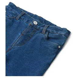 MiArcus Boys Navy Cotton Regular Fit Jeans image 5