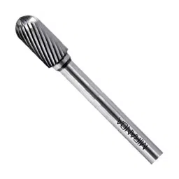 MIRANDA TOOLS Tungsten Carbide Rotary Burr Cylindrical Radius End Shape Double Cut, Head Diameter 3 mm and Overall Length 38 mm, MBM1-picture-28