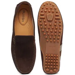 Ruosh Men's Brown Casual Loafers image 5