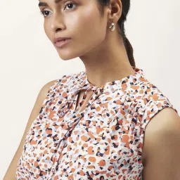 Annabelle by Pantaloons White Printed Top image 5