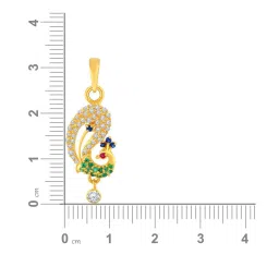 Malabar Gold and Diamonds 22k Gold Pendant image 3