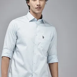 U.S. Polo Assn. Tailored Fit Pure Cotton Casual Shirt-picture-0