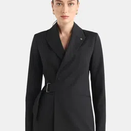 RAREISM Arcadia Notched Lapel Collar Long Sleeves Single Breasted Formal Blazer-picture-35