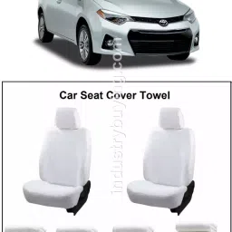 Oscar Toyota Corolla Car Seat Cover White AUT-SN-4114-picture-26