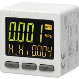 SMC PNP Open Collector 1 Output Pressure Switch, M5 x 0.8 -101kPa to 0 bar, ZSE20-P-M-01-L-picture-26