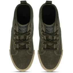 Woodland Men's Olive Derby Boots image 3