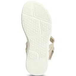 Carlton London Women's Beige Ankle Strap Sandals image 5