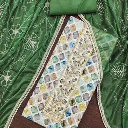 Maroosh Ethnic Motifs Embroidered Unstitched Dress Material-image-79