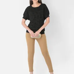 Latin Quarters Beige Regular Fit Jeggings image 4