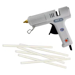 Fadman 150 W Hot Melt Mini Glue Gun with 6 Sticks Adjustable Temperature White 11 mm Stick Dia., 150W-(WHITEMAXFADMAN)-6ST-picture-29