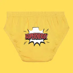 NUSYL Boys Pack Of 4 Printed Cotton Basic Briefs NUBCBRFPO4.0052 image 3