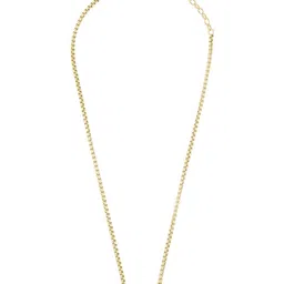 Fossil Gold-Plated Two Tone Pendant With Chain-picture-50